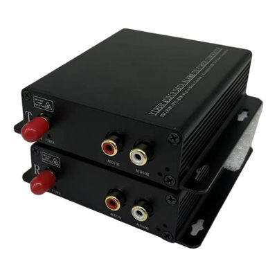 Multimode Fiber Camera System Plug And Play Design Audio RCA Converter
