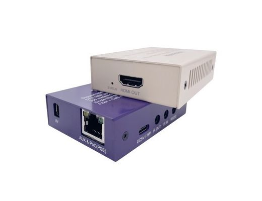 HDMI2.0 FIBER Extender with POE