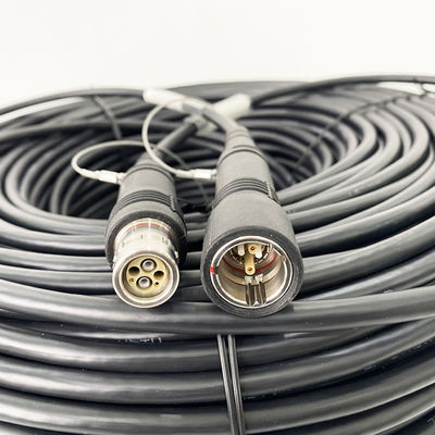 100 meter SMPTE Fiber Connector Hybrid Fiber Optic Cable