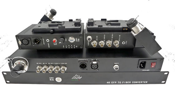 SDI  Ethernet Tally Remote PGM audio Intercom over fiber for live link studio system