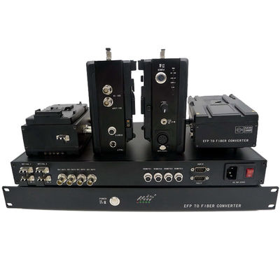 4ch camera fiber system with Timecode,SDI Video,Tally,Remote,CCU to fiber converter