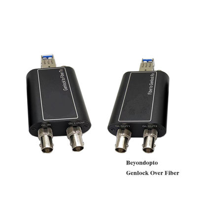 Genlock over Fiber  TC/BB over Fiber