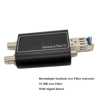 Genlock over Fiber  TC/BB over Fiber