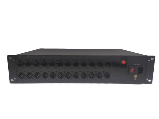24 Channels Fiber To Audio Converter