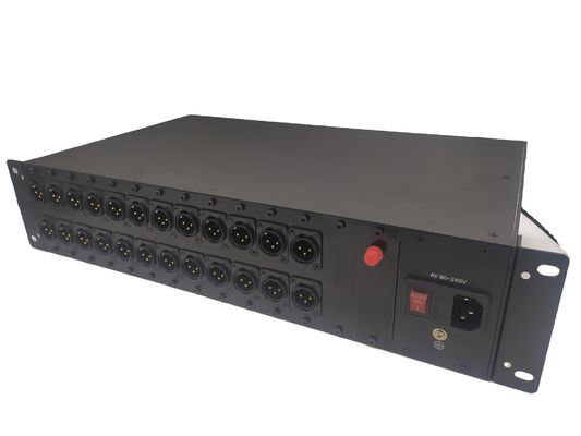 24 Channels Fiber To Audio Converter