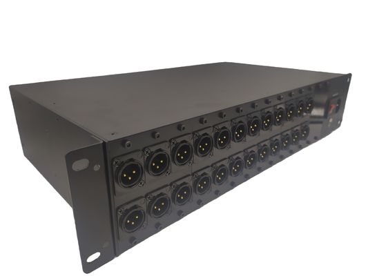 24 Channels Fiber To Audio Converter