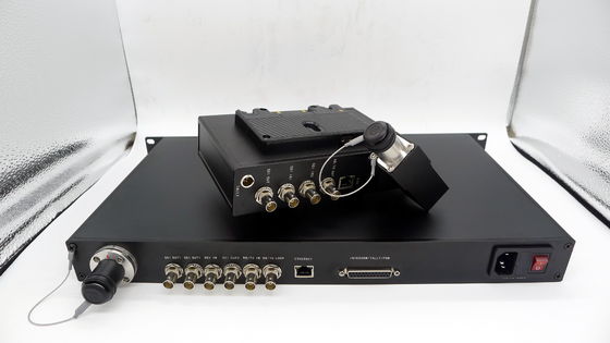 4 channel Optical Fiber Camera System unit for ENG,SNG and EFP and Datevideo Remote MCU-100 REVERSE video