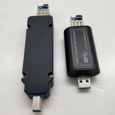 CE Fiber Optic USB Extender USB 3.0 Type B Male Connector