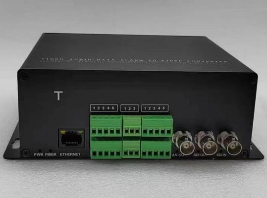 2CH 3G HD SDI With Ethernet Over Fiber Ethernet transmission