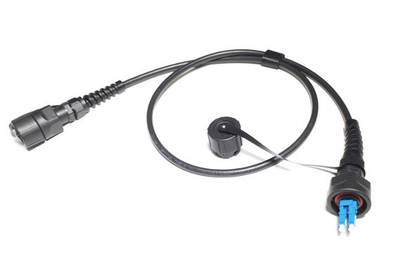 Field Optical Fiber Cable Patch Cord With ODVA Dual LC Connector