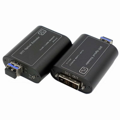 SM OM3 DVI Over Fiber Extender optic transport system EDID programming