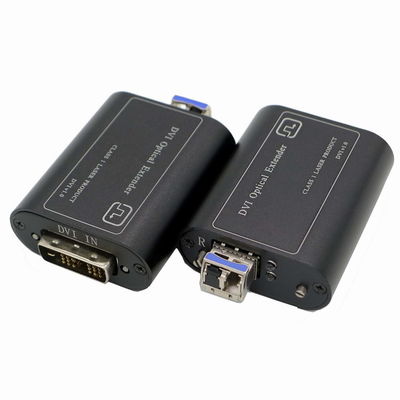 SM OM3 DVI Over Fiber Extender optic transport system EDID programming