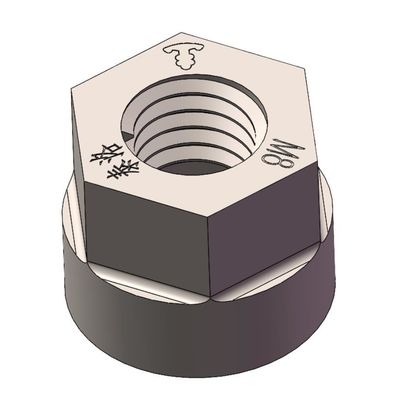 carbon steel stainless steel 304 or 316 Anti Loose Nut Customized design
