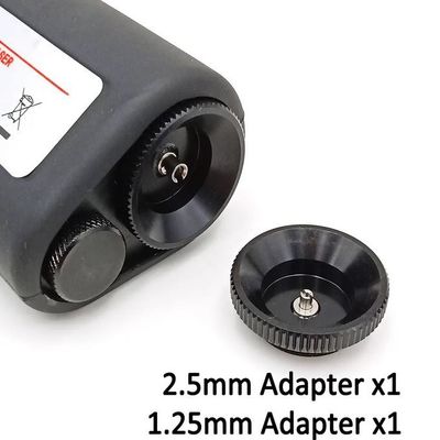 400X Optical Fiber Scope For Inspecting Terminations Black Color