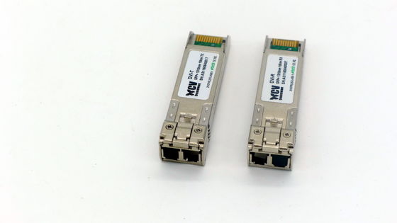 Pluggable SFP LC DDM Transceiver 1310nm 10KM Distance 4.25G Data Rate
