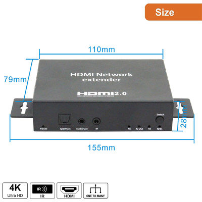 Hdmi Network Extender TV Production Live Streaming And Camera Accessories