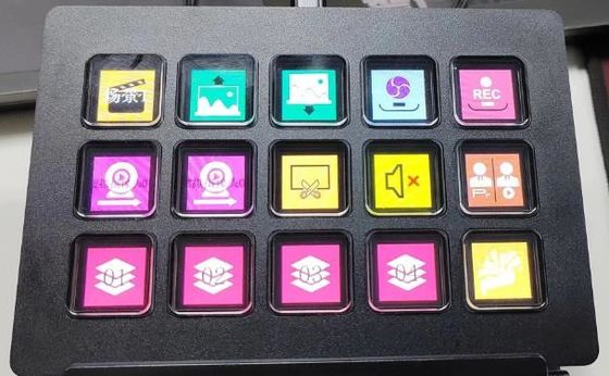 Stream deck keyboard 15 customizable LCD Key