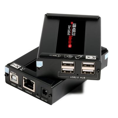 2 port USB 2.0 extender over Cat5/Cat6 cable